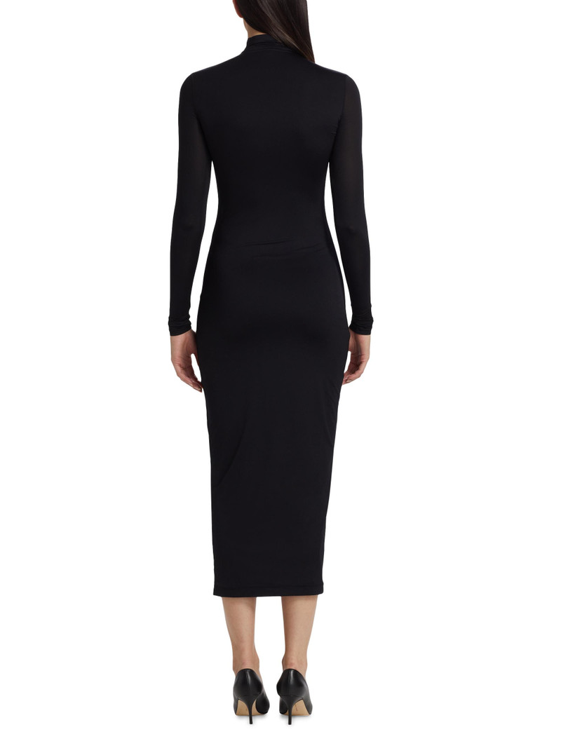 Women's RHW Mock-Turtleneck Maxi Dress - Black 5
