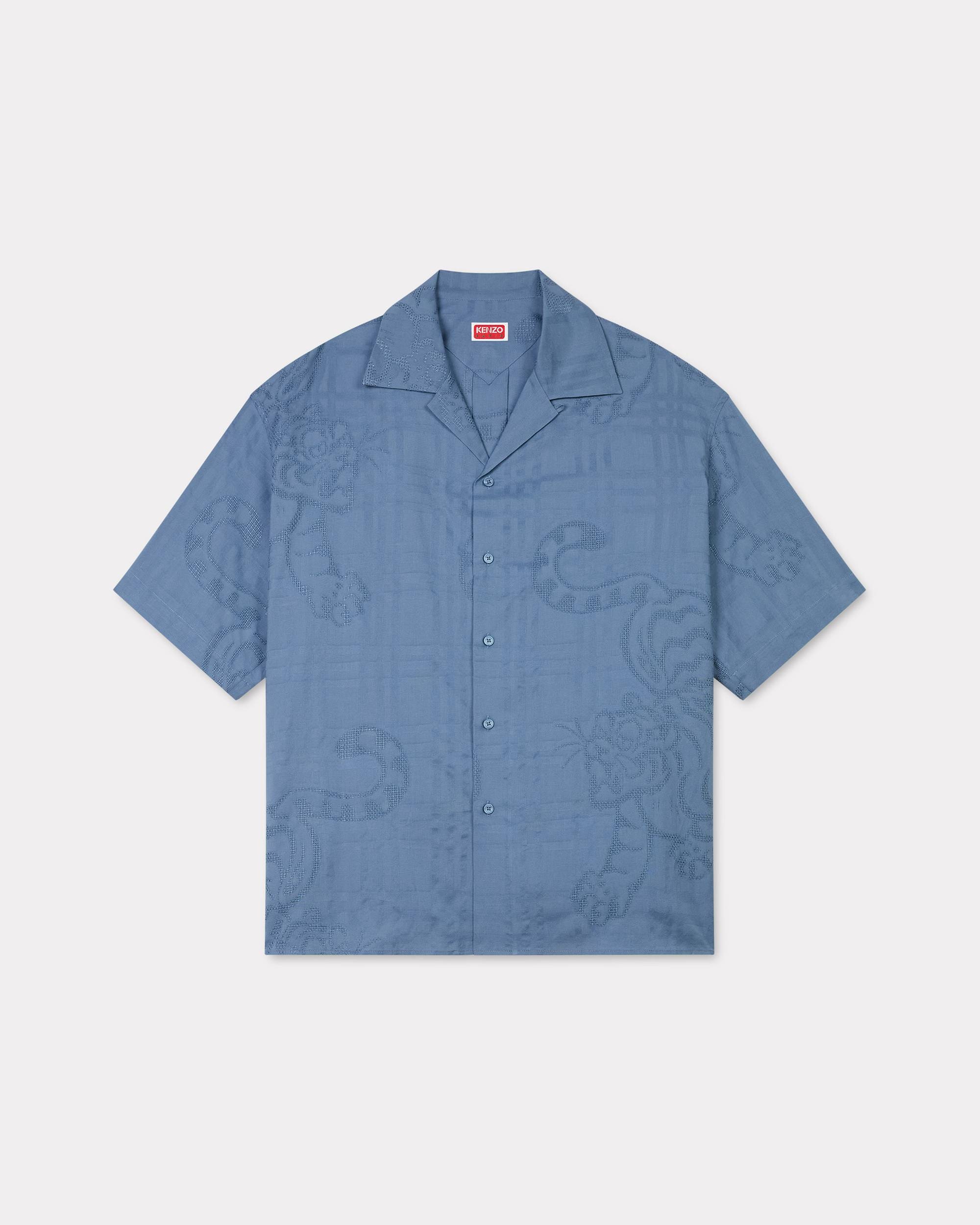 'KENZO Bamboo Tiger' hawaiian jacquard shirt - 1