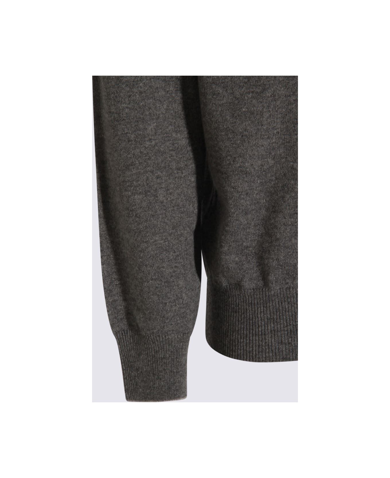 Grey Cashmere Knitwear - 4
