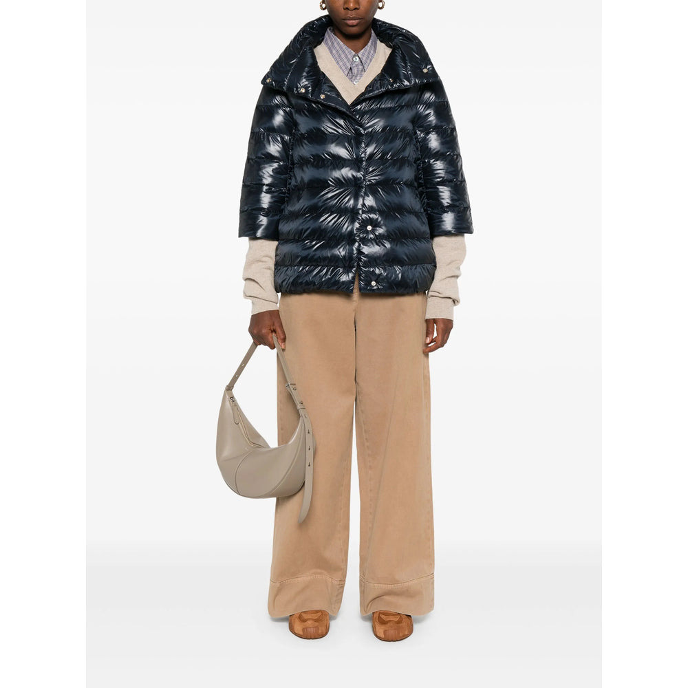 Herno Blue Jackets - Puffer Jackets Women - 5