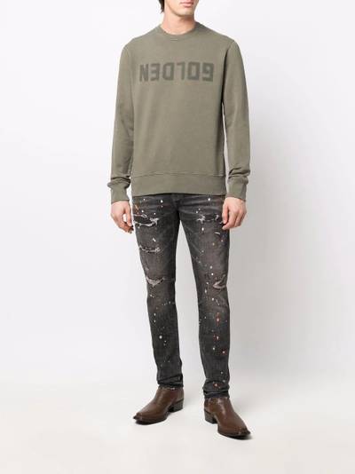 Golden Goose logo-print sweatshirt outlook