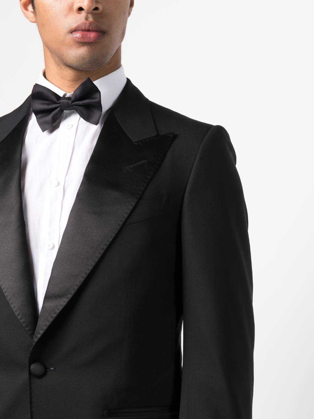 peak-lapels single-breasted suit - 5