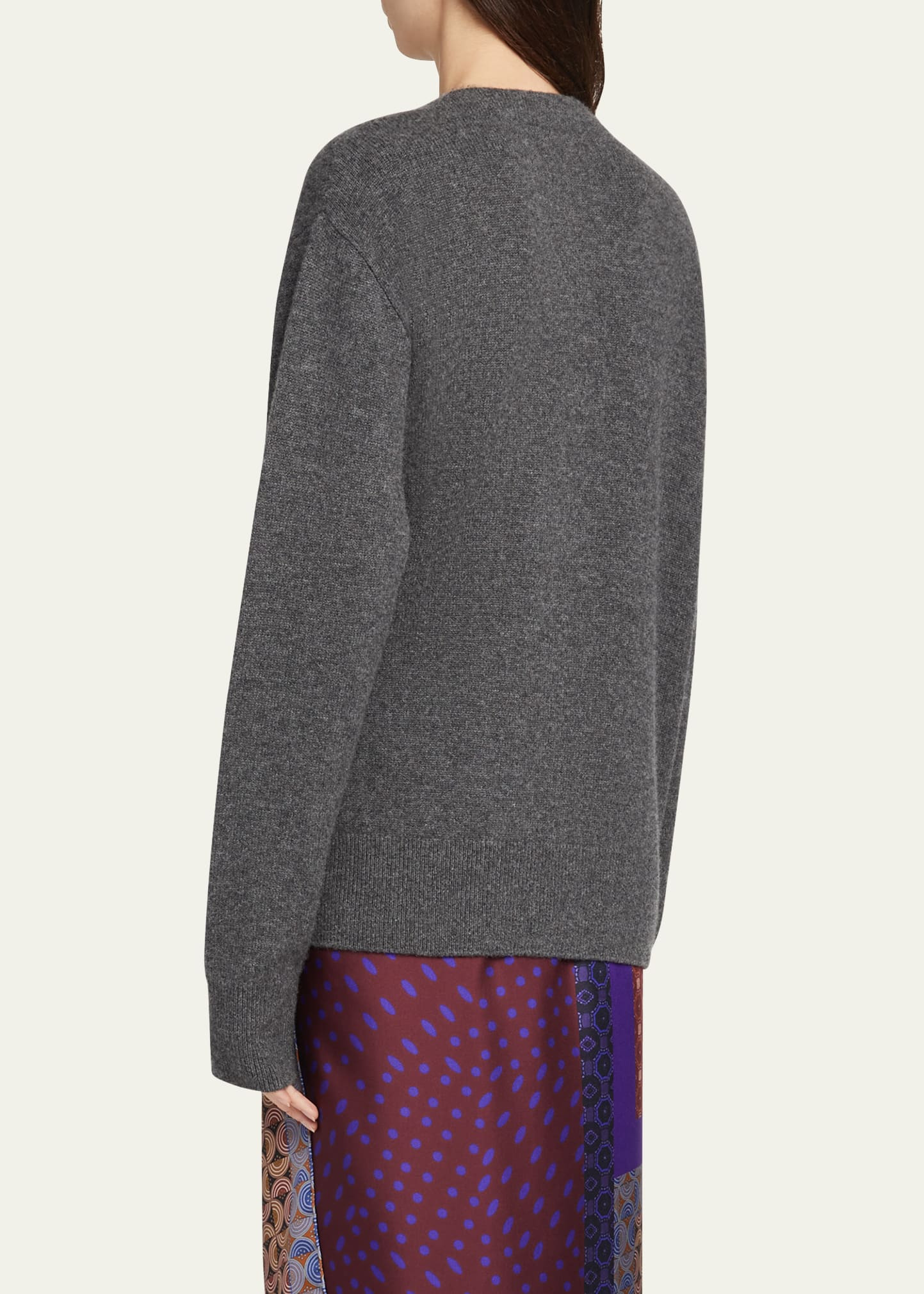 Tiah Beaded Cashmere Wrap Cardigan - 3