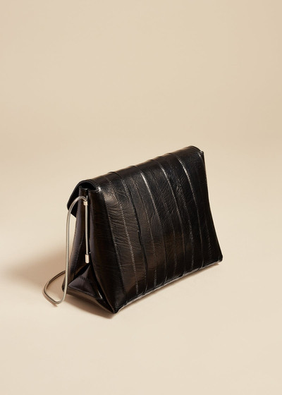 KHAITE The Bobbi Bag in Black Eel Leather outlook