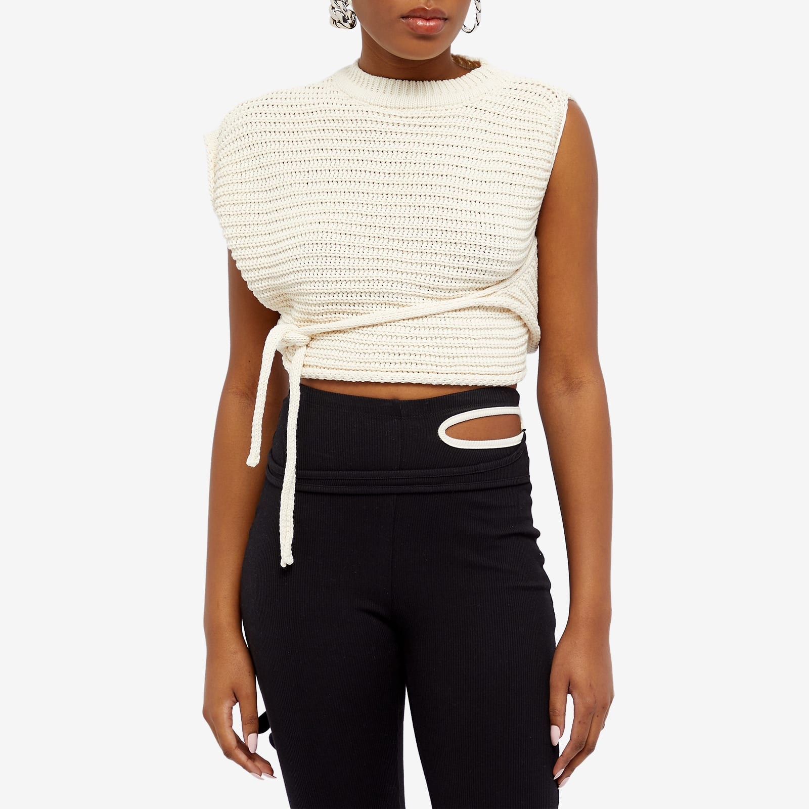 Ottolinger Wrap Knit Top - 2