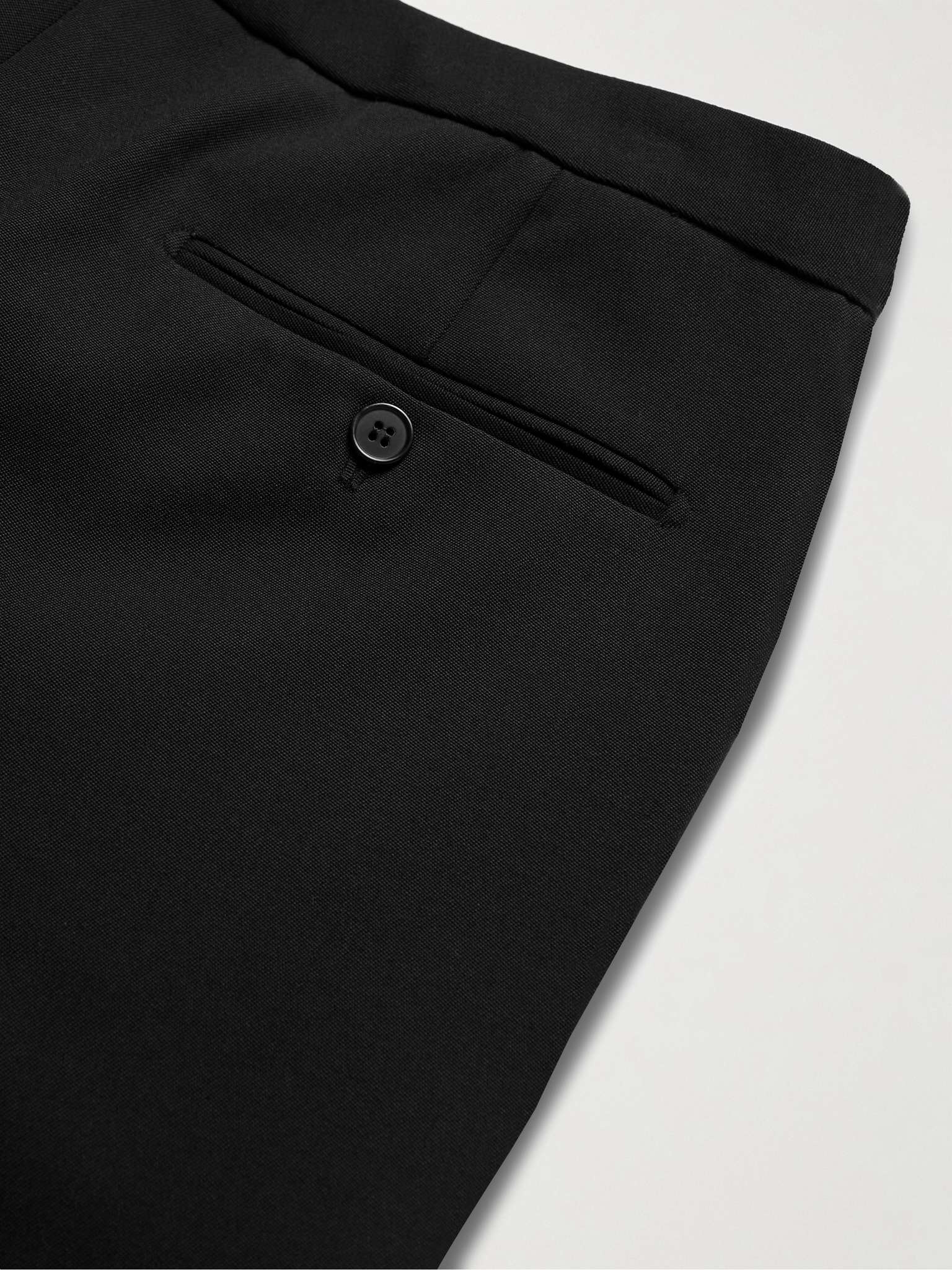 Slim-Fit Virgin Wool Grain de Poudre Trousers - 5