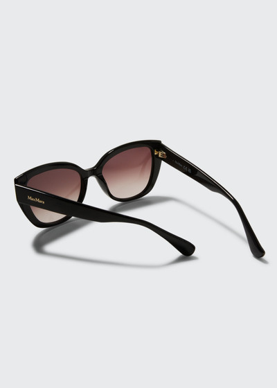 Max Mara Gradient Plastic Cat-Eye Sunglasses outlook