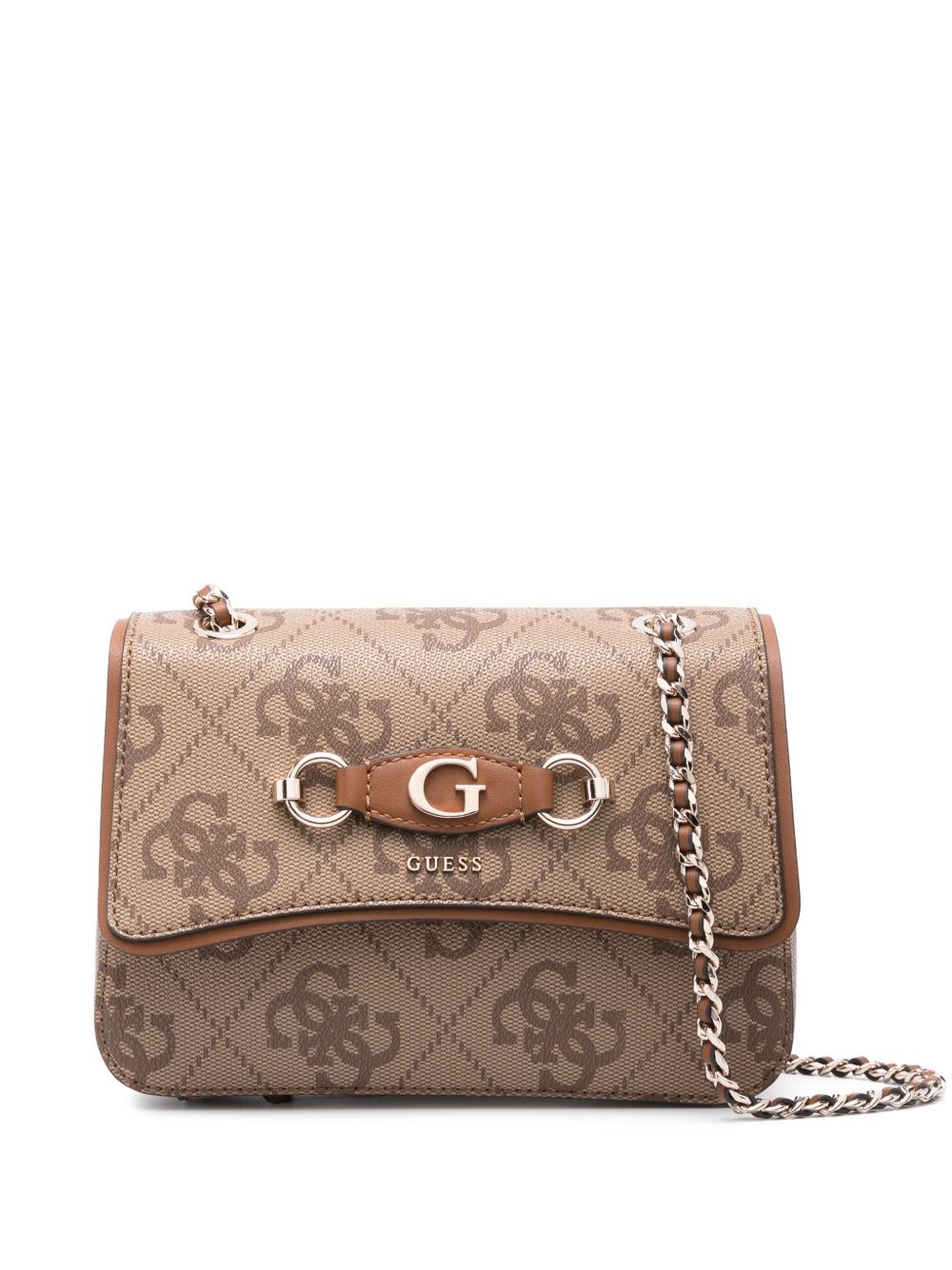 logo-lettering cross body bag - 1