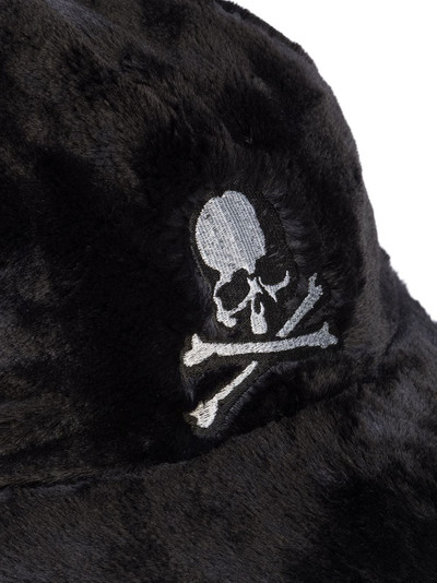 mastermind JAPAN faux-fur skull-patch cap outlook