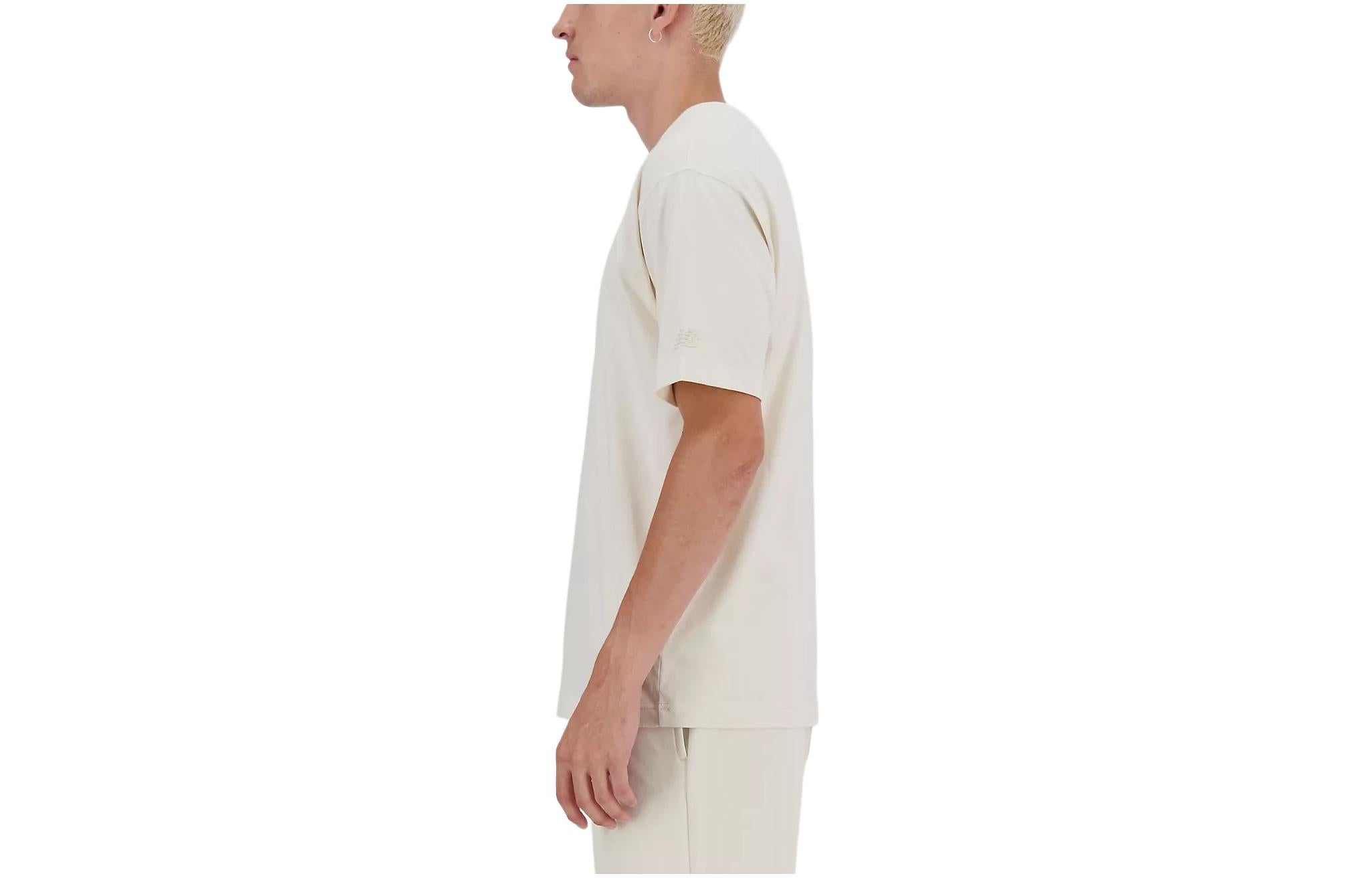 New Balance Wordmark Logo T-Shirt 'Linen' MT41559-LIN - 3