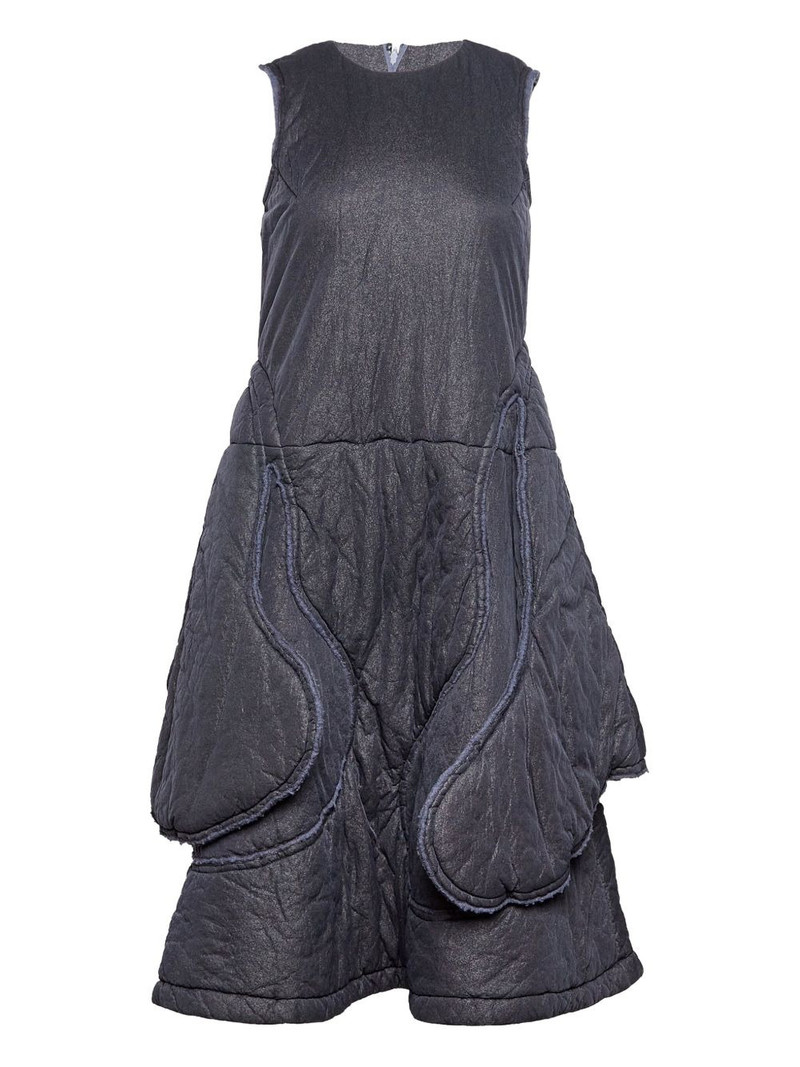 round-neck sleeveless midi dress 1