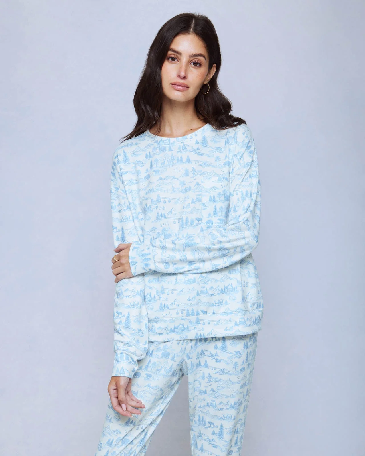 Winter Toile Marna Pillowsoft Set - 1