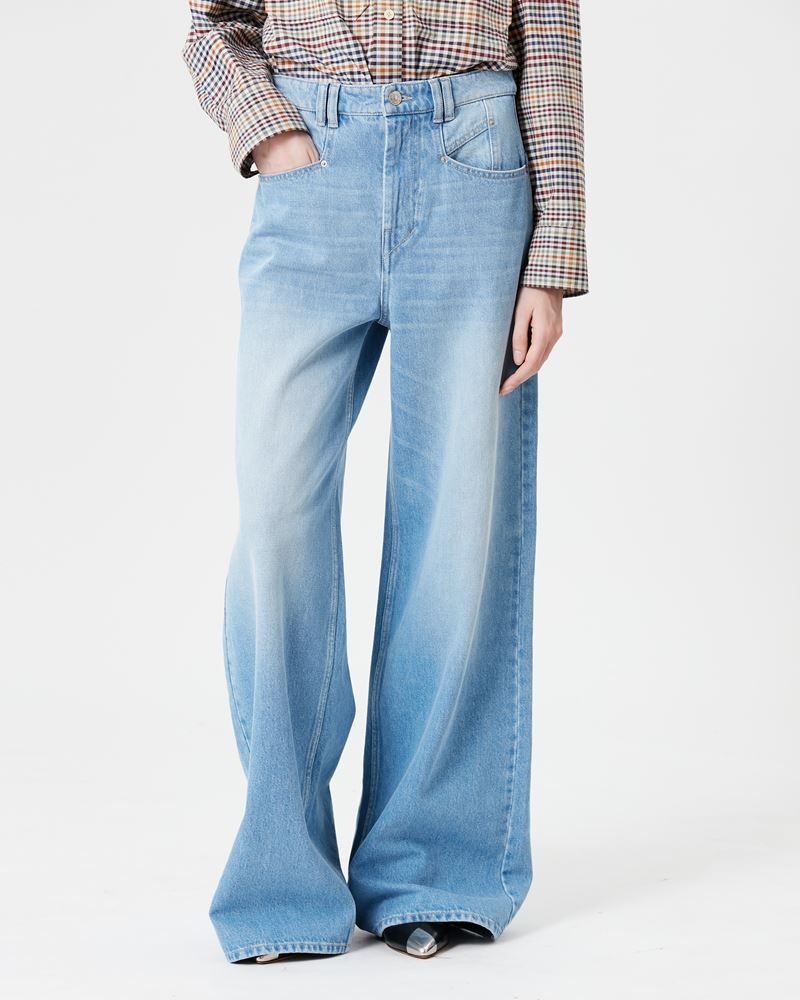 LEMONY WIDE-LEG JEANS - 4