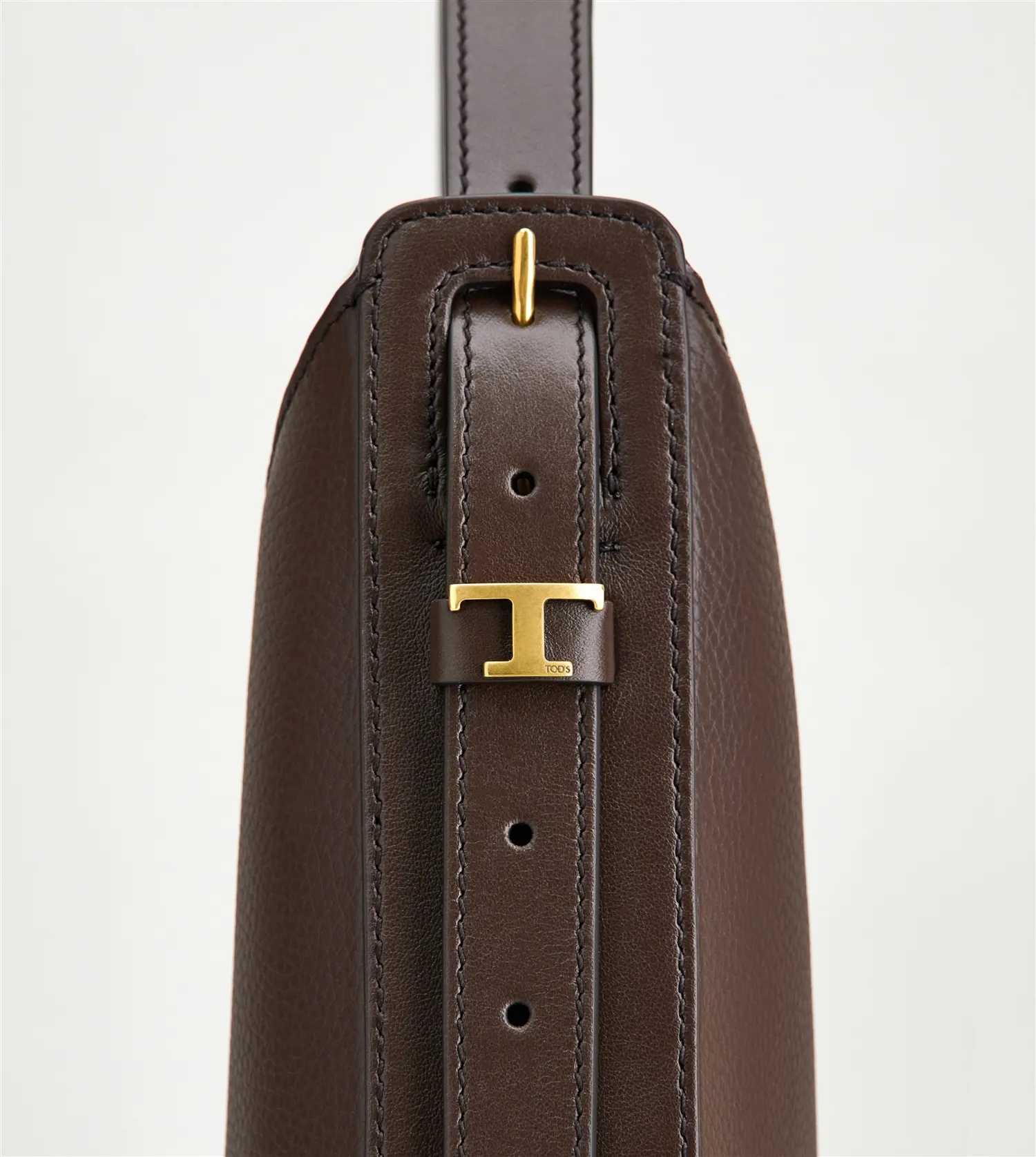 TOD'S OBOE BAG SMALL - BROWN - 5
