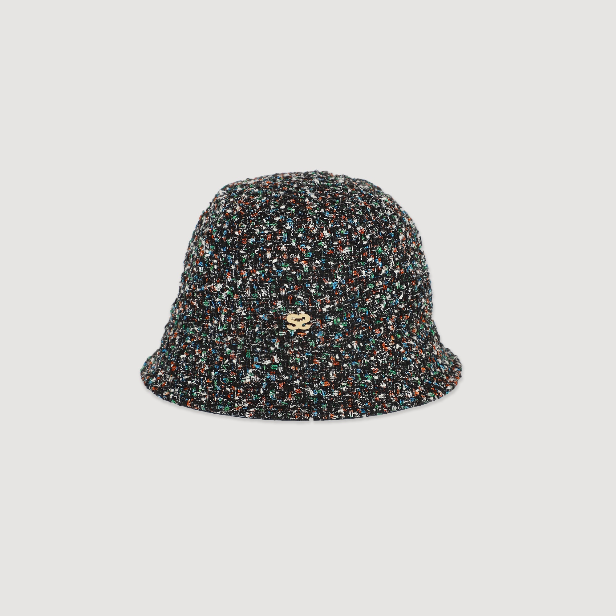 Reversible tweed hat - 1