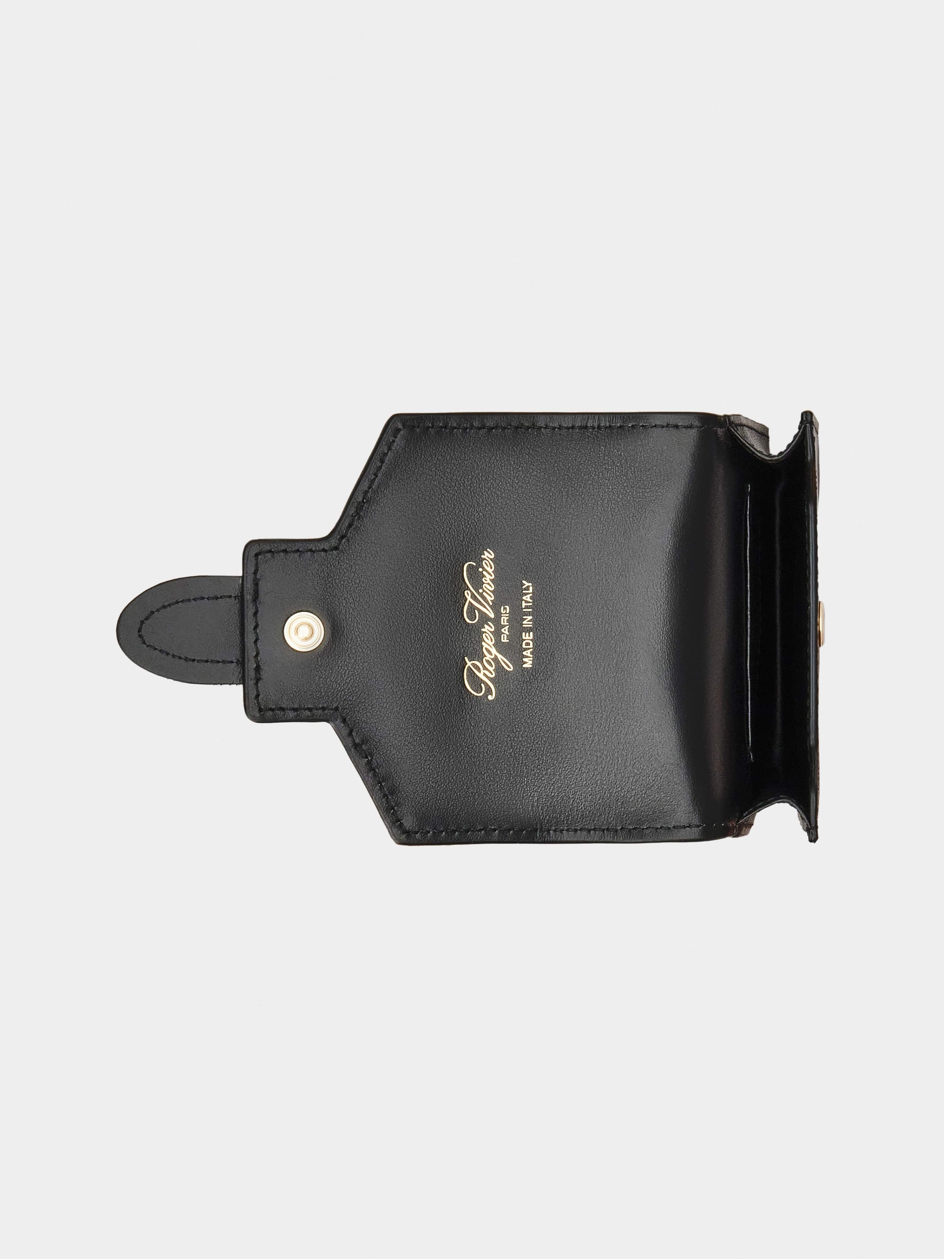 Miss Vivier Pocket Phone Holder in Leather - 6