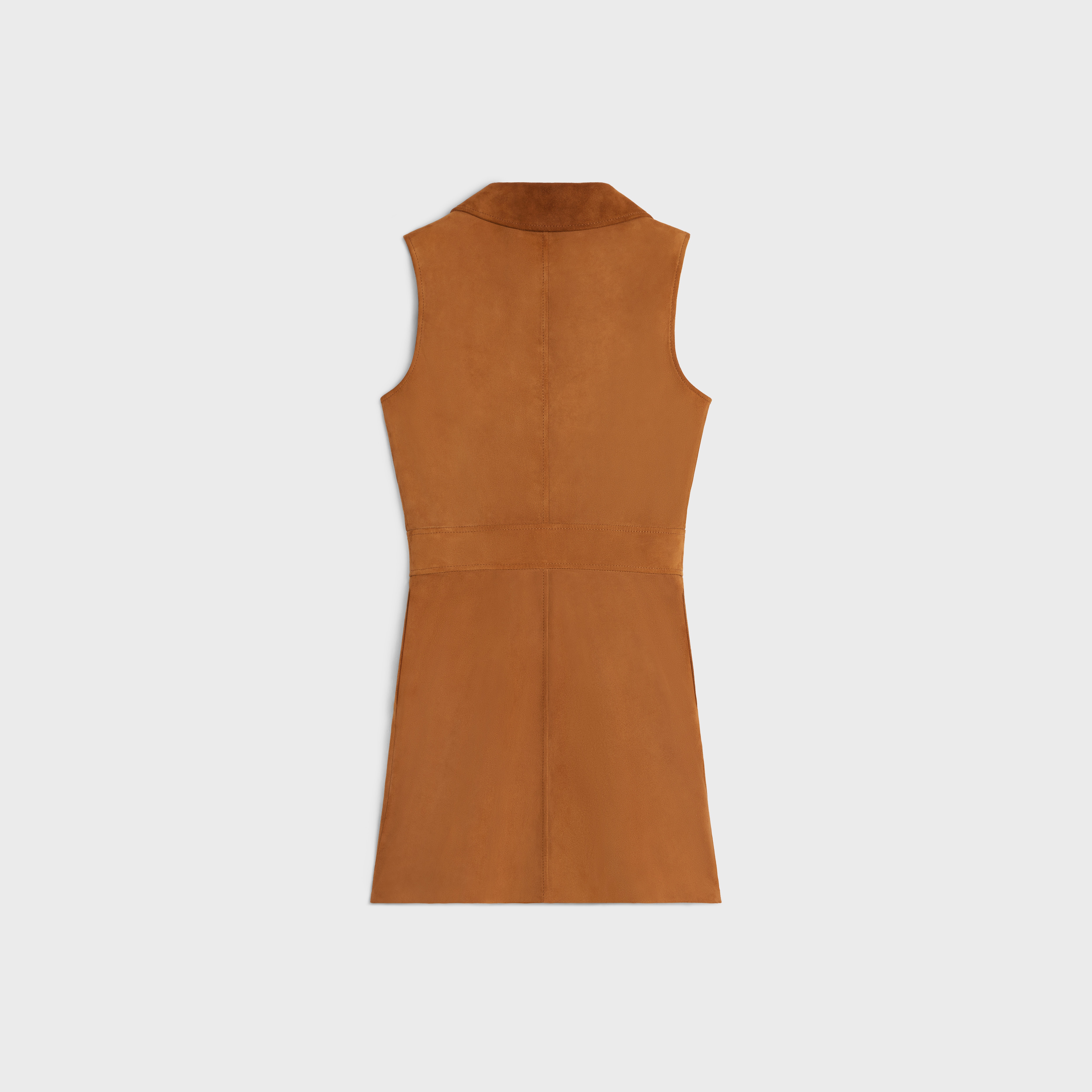 mini dress in suede - 2