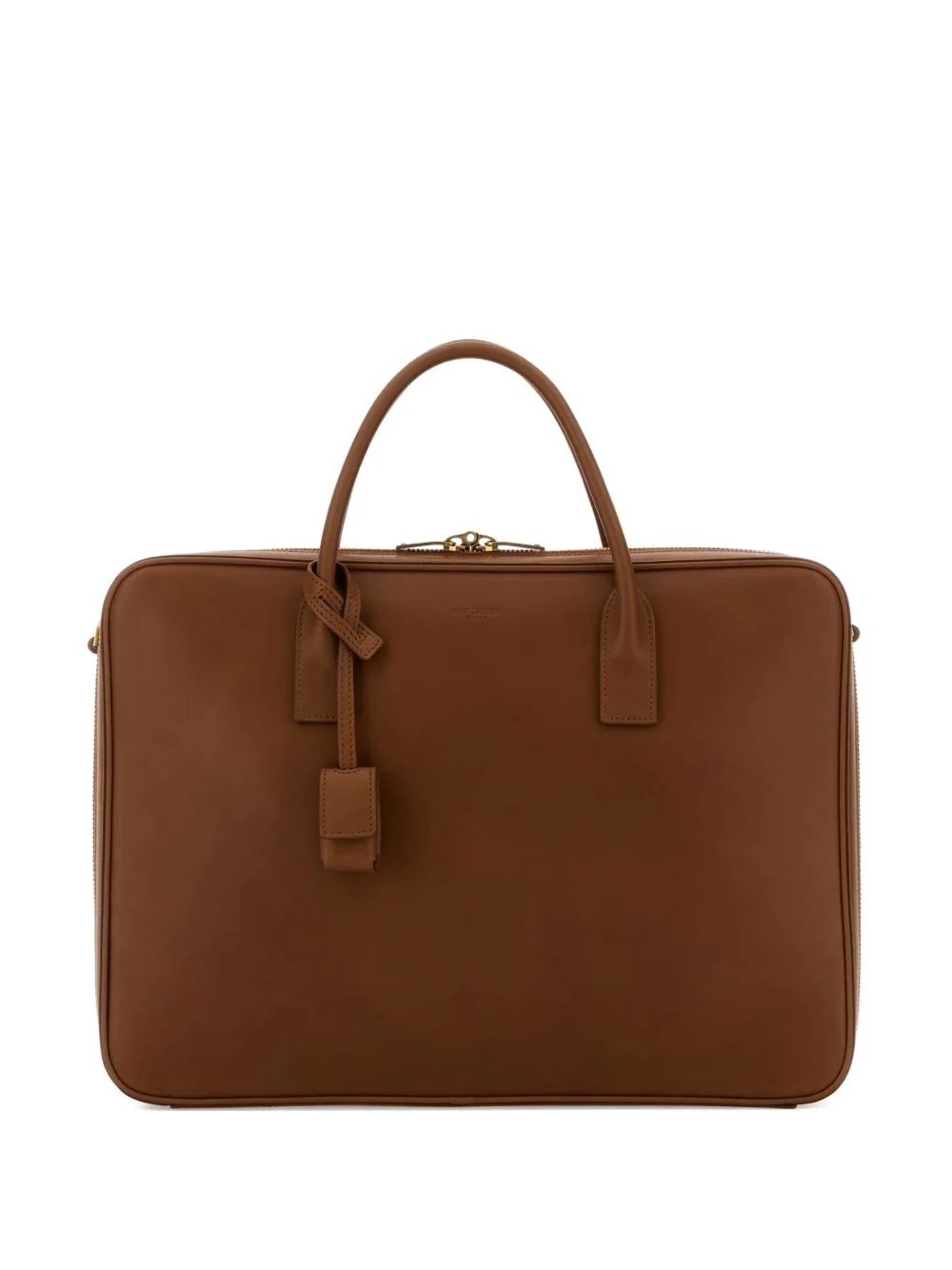 medium leather briefcase - 1