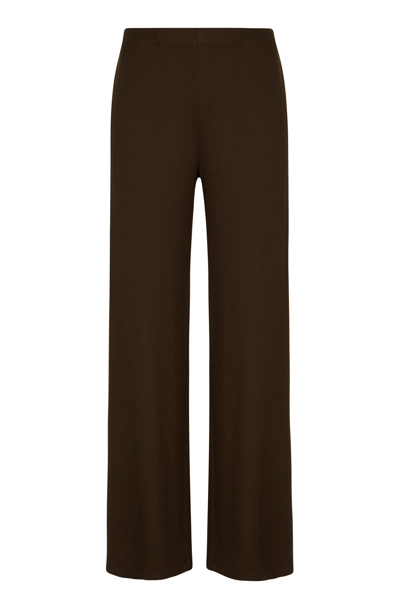 AMERICANO RIB WIDE LEG PANTS - 6