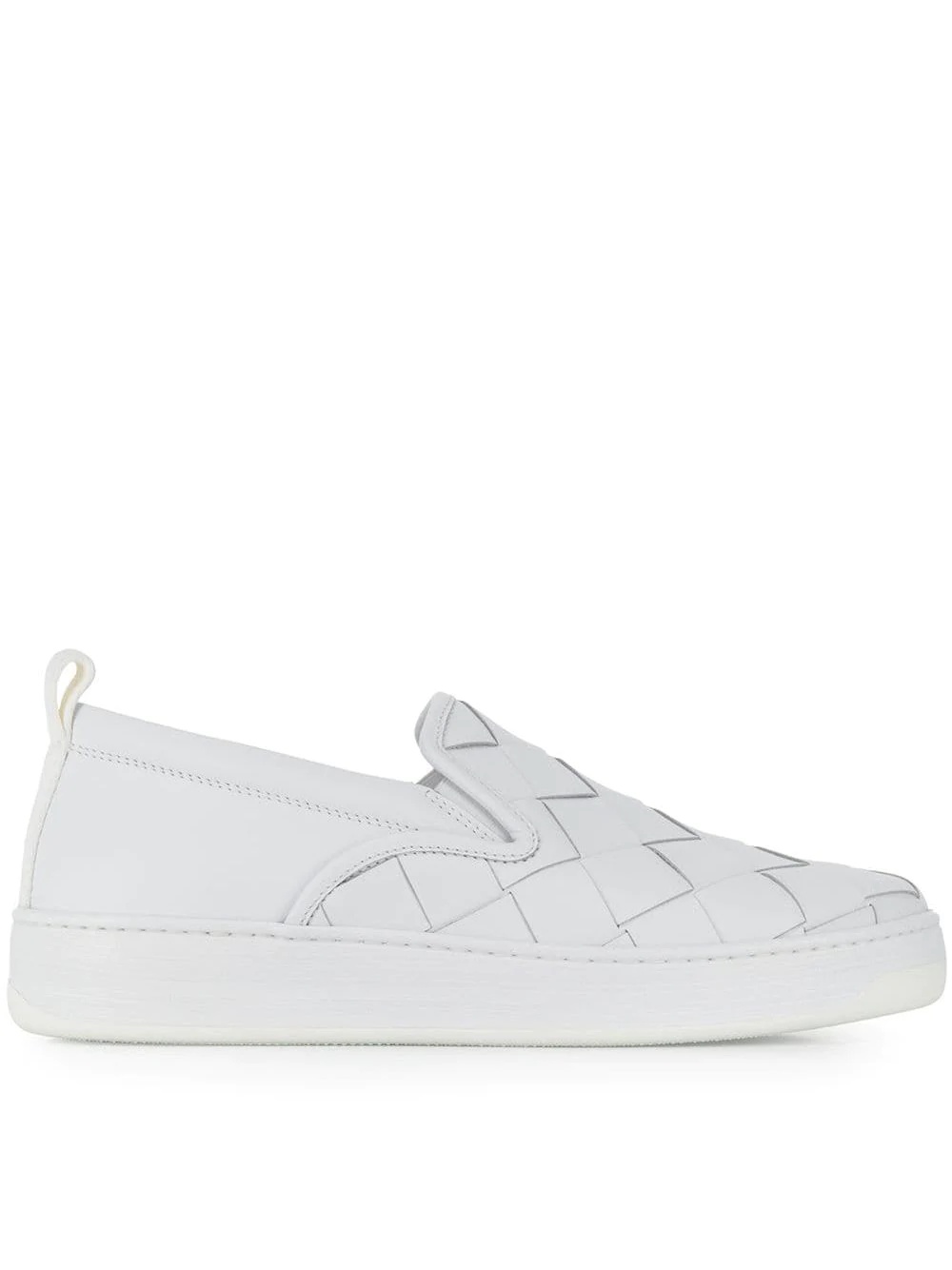 maxi weave slip-on sneakers - 1