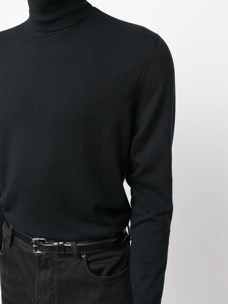 roll-neck cashmere jumper 5