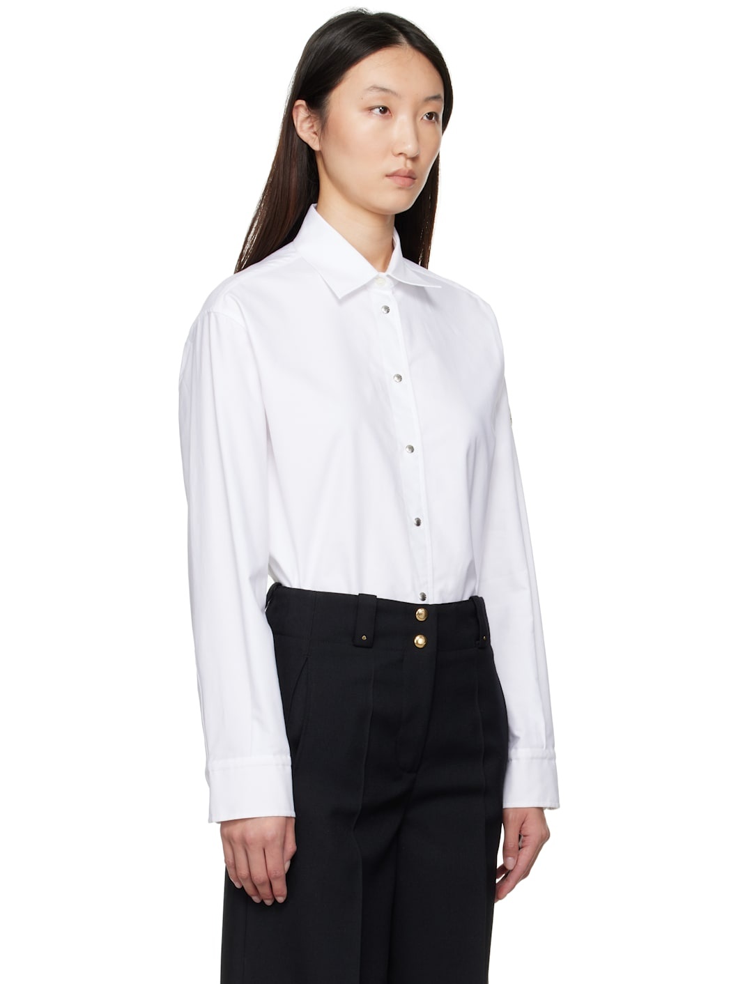 White Canvas Shirt - 2