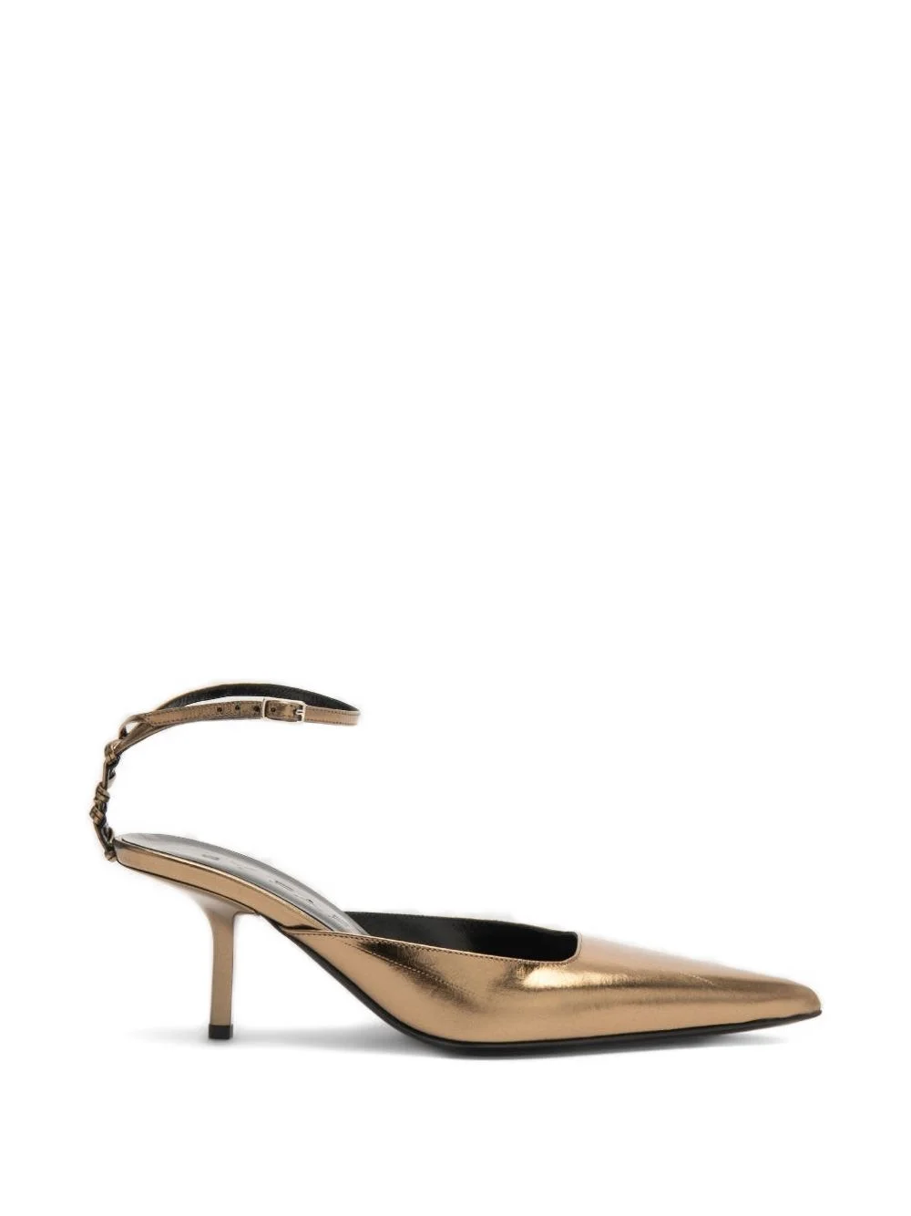 Teese metallic pointed-toe pumps - 1