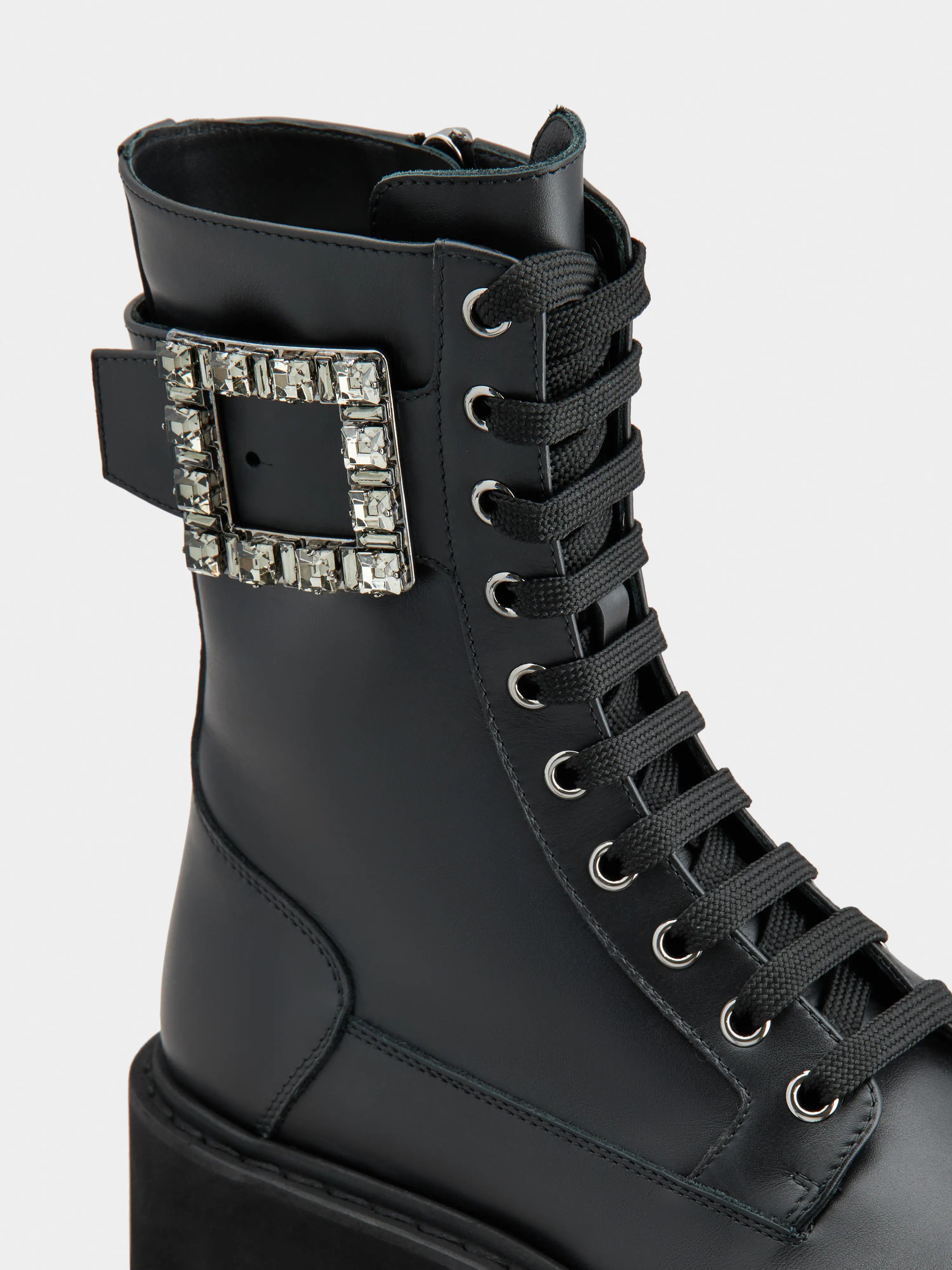 Viv' Ranger Combat Boots in leather - 3