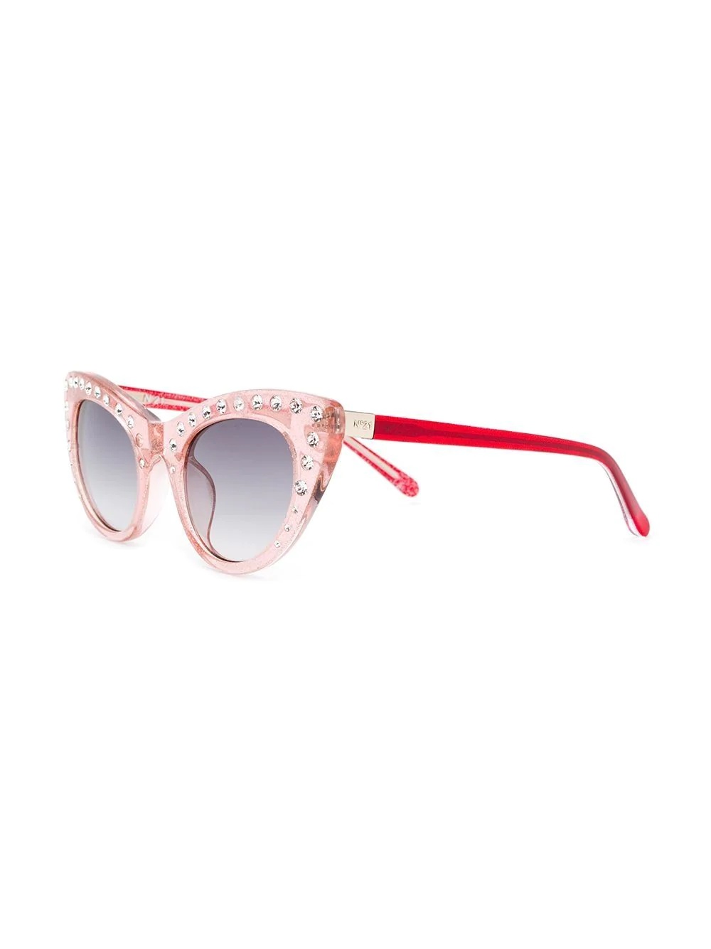 crystal embellished sunglasses - 2