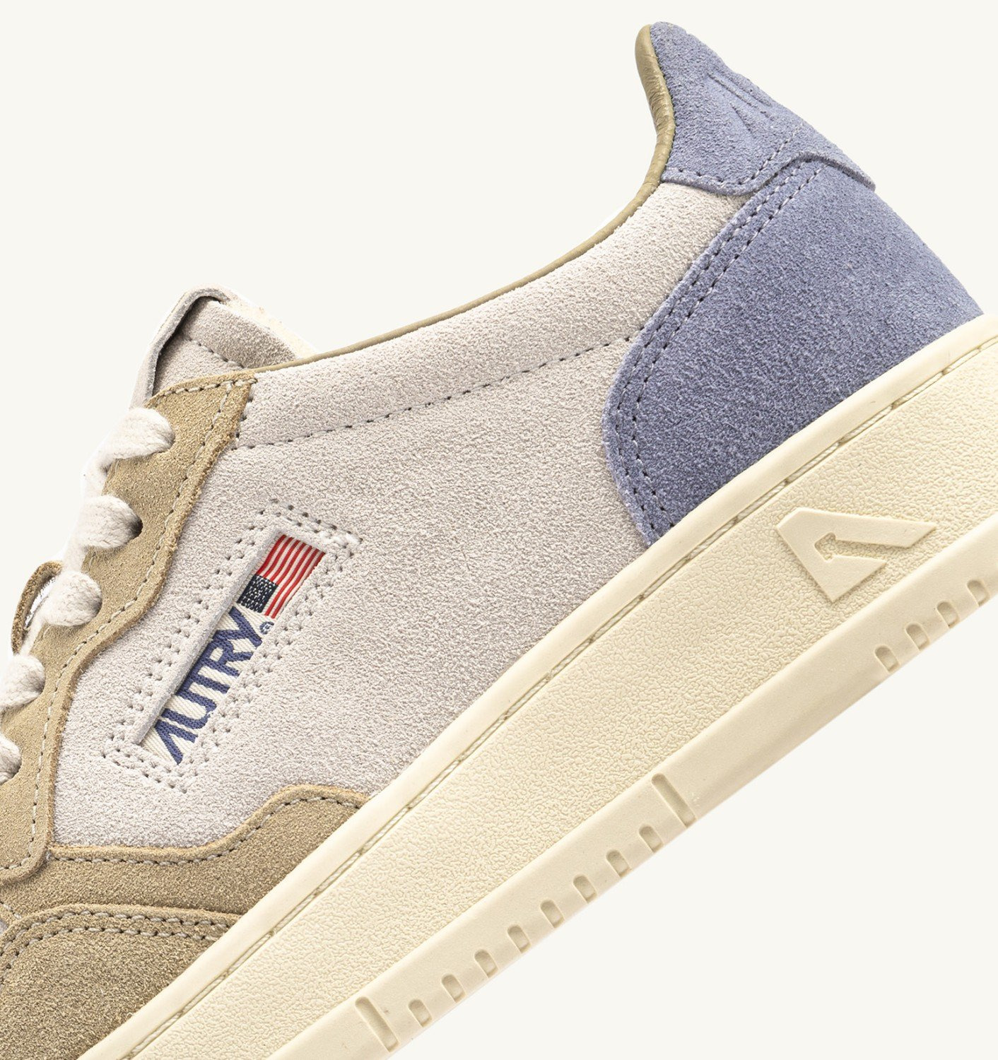 MEDALIST LOW SNEAKERS IN TRICOLOR LIGHT BLUE CLAUDIA AND SPONGE SUEDE - 6