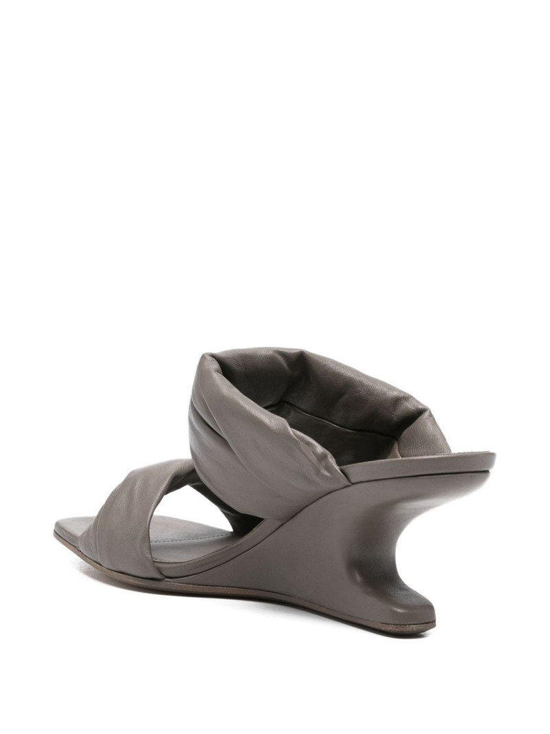 twisted lambskin sandals 3