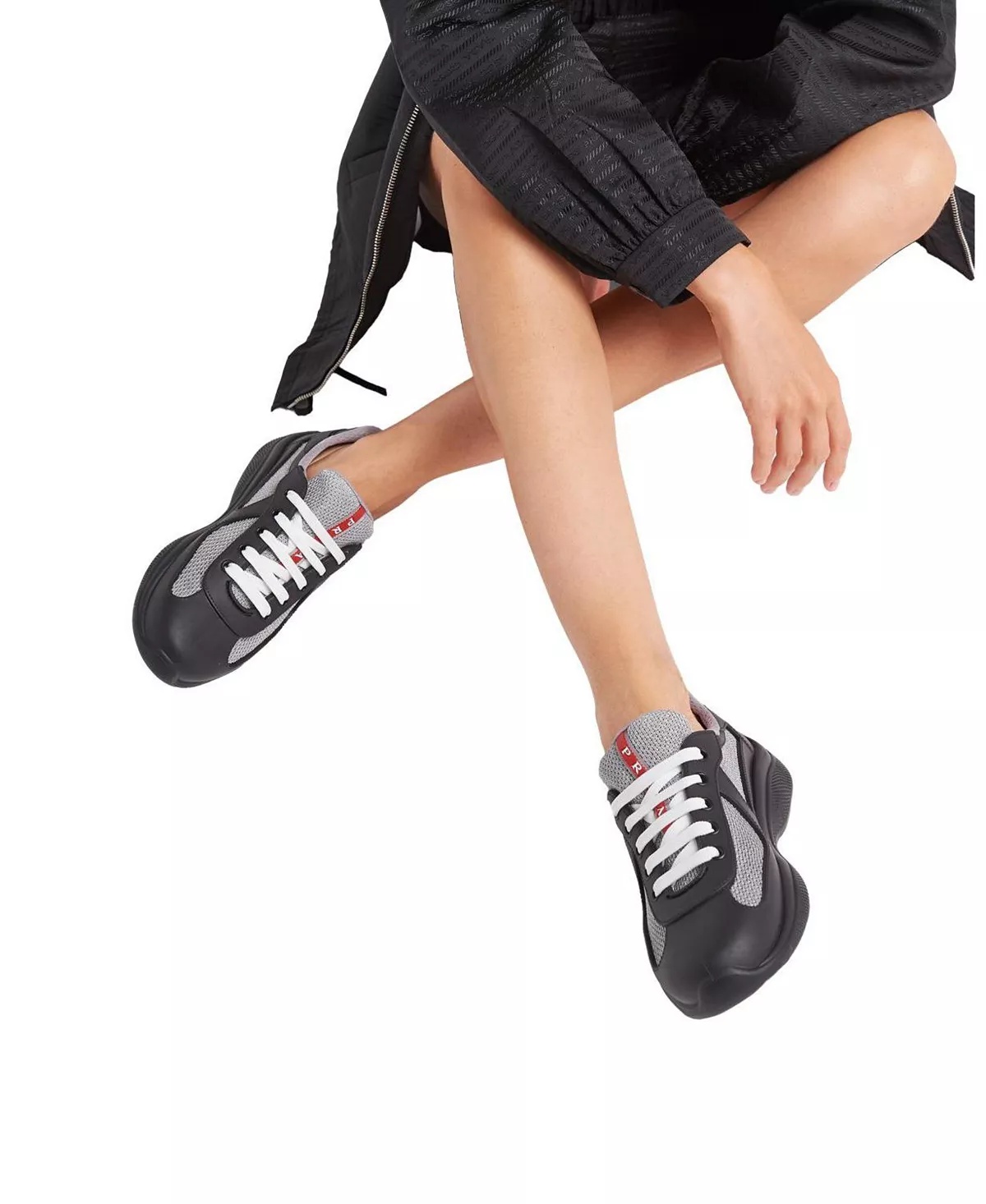 Women's America's Cup Soft Rubber and Bike Fabric Sneakers - 3