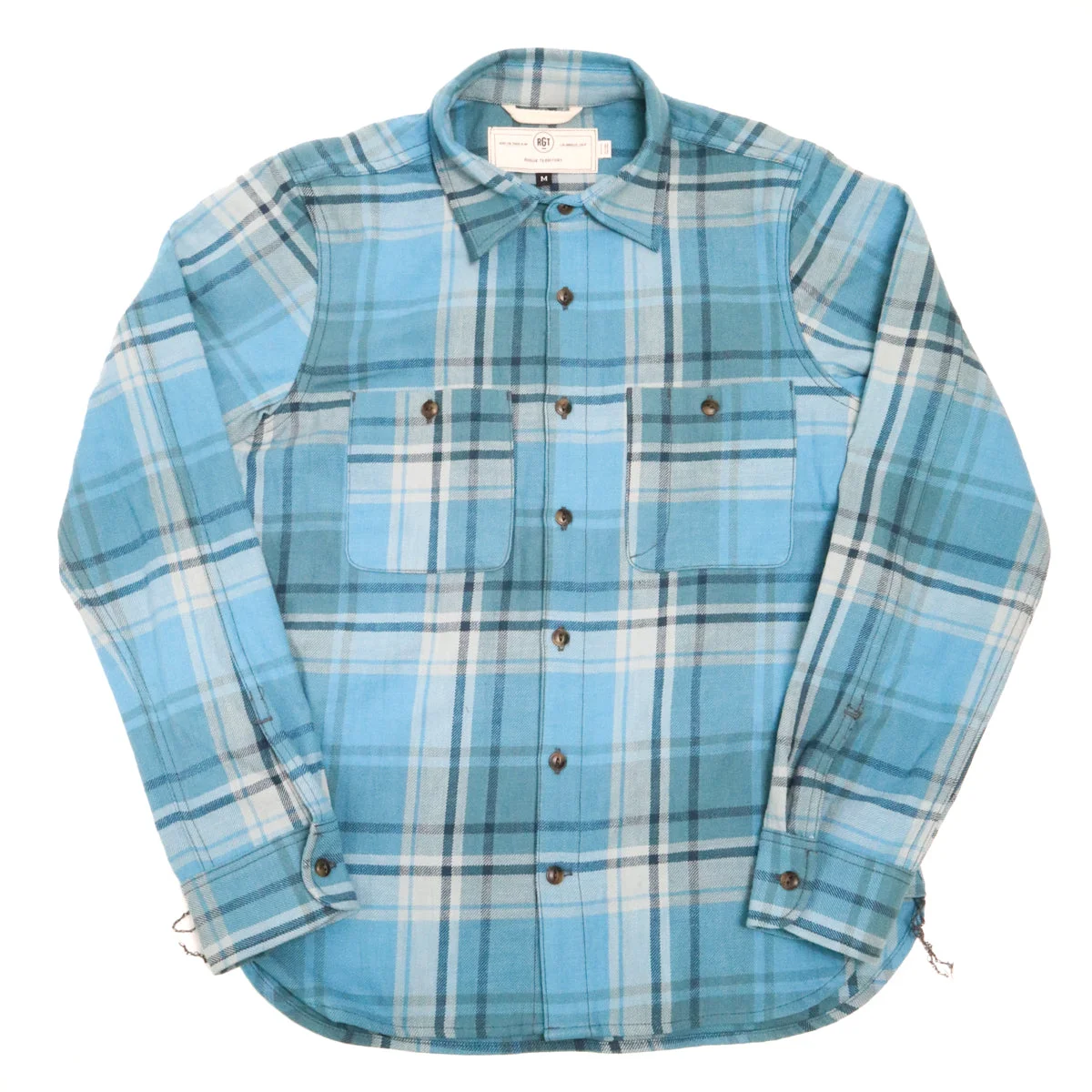 Field Shirt Icy Blue Plaid - 1