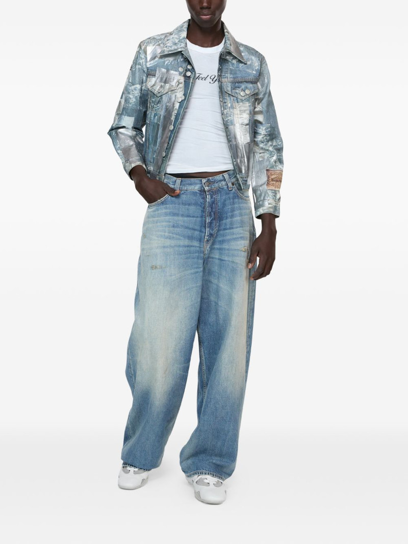 Acne Studios loose-fit patch jeans outlook