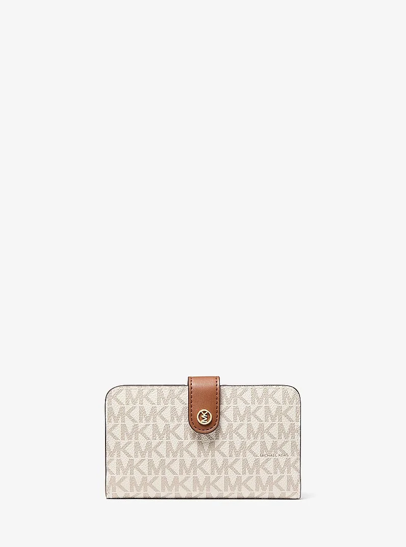 Jet Set Travel Medium Signature Logo Billfold Wallet - 1