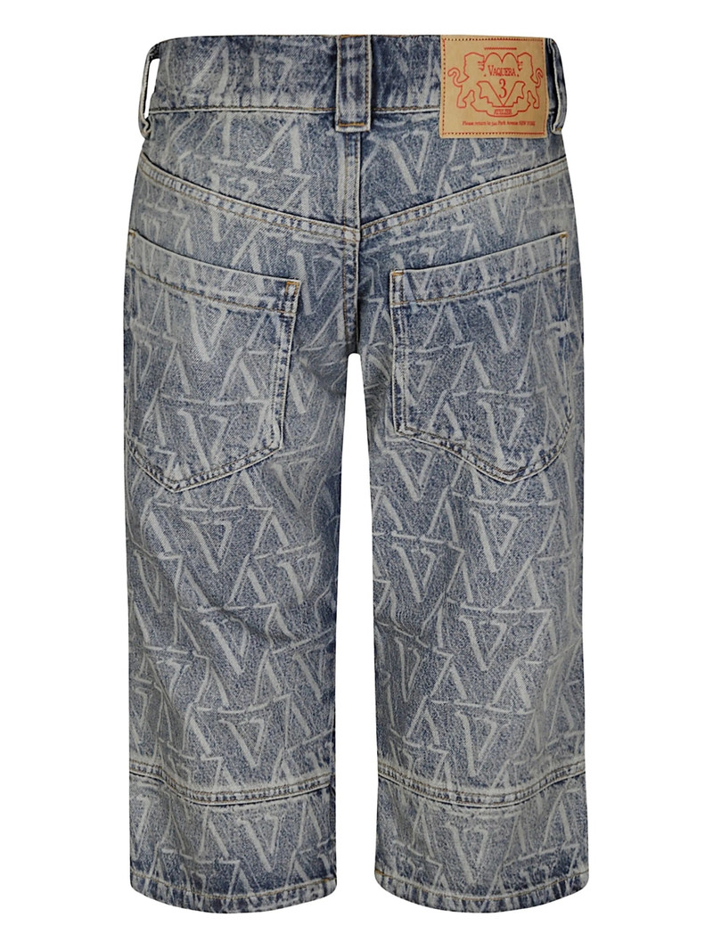 VAQUERA KNEE PAD SHORTS - BLUE outlook