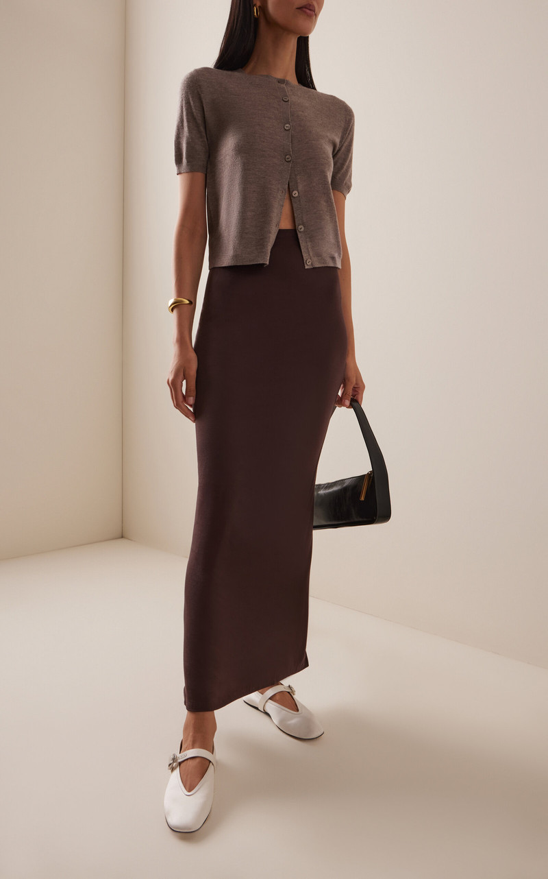 LISA YANG Charlotte Cashmere Cardigan neutral outlook