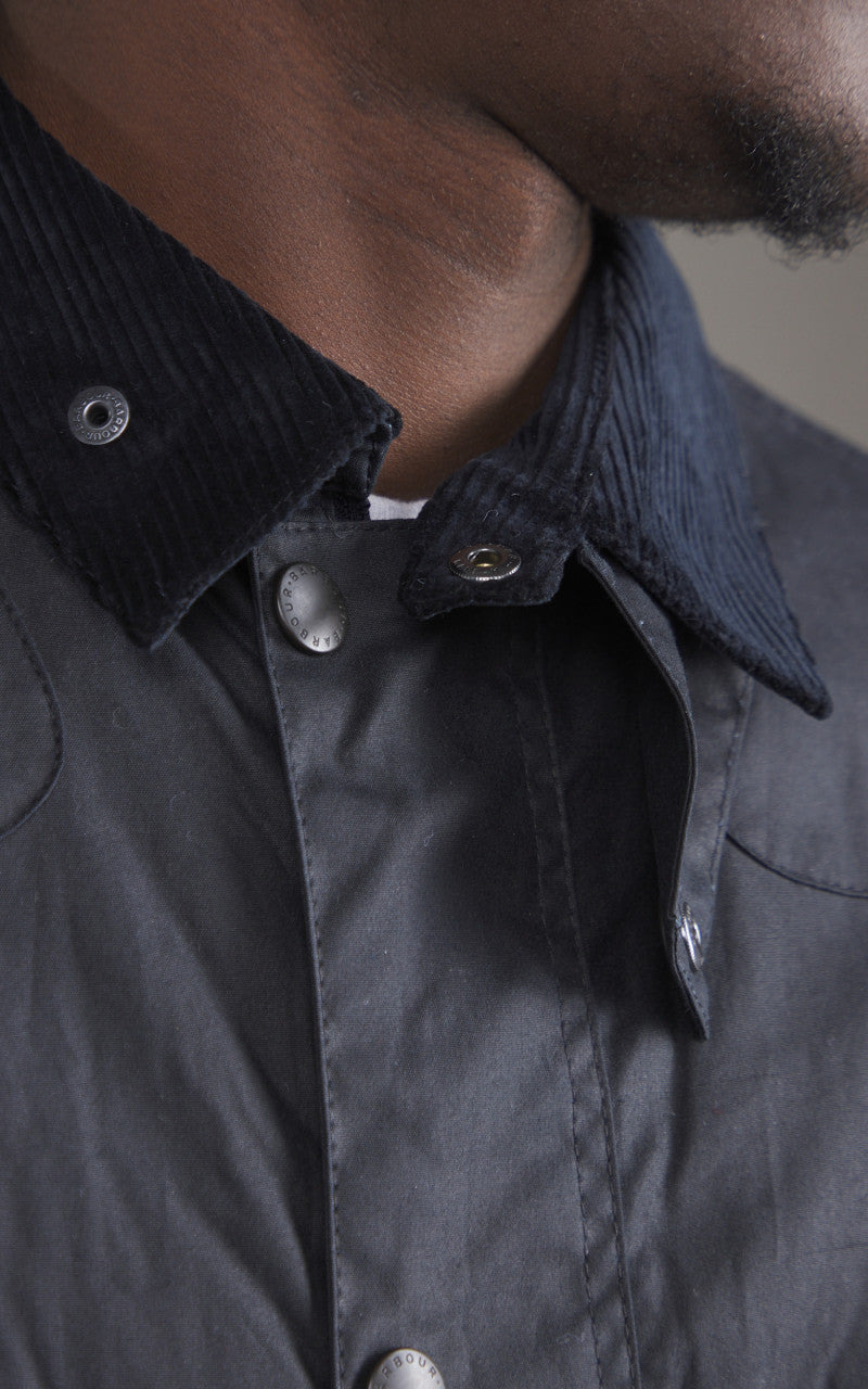 REELIN WAX JACKET NAVY - 5