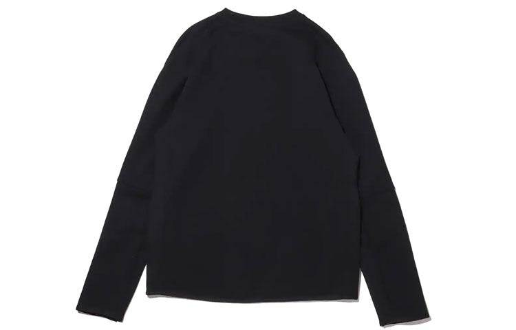 Men's Nike Logo Pullover Long Sleeves Black CU4506-010 - 2