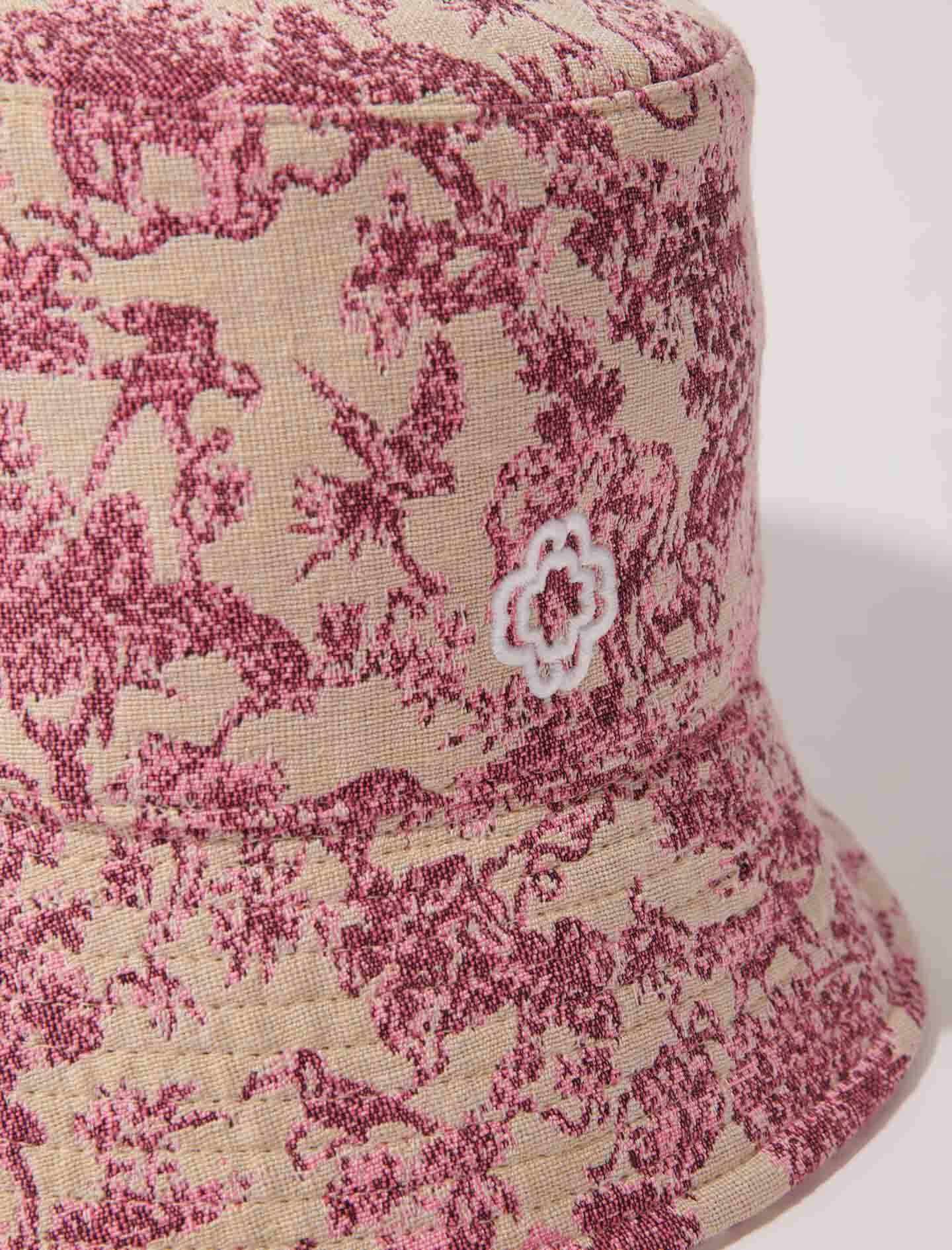 Patterned cotton bucket hat - 3