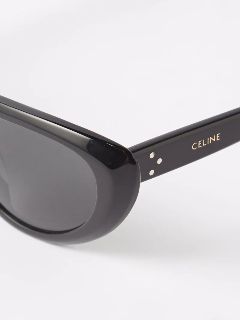 Celine bold store angular acetate sunglasses