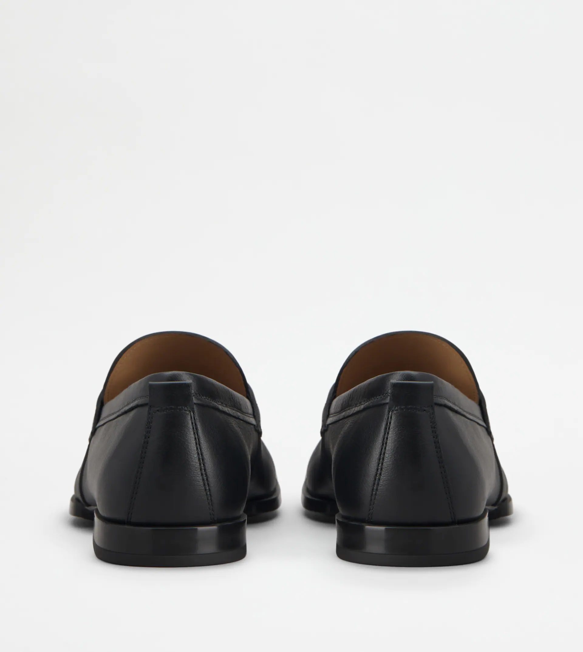 LOAFERS IN LEATHER - BLACK - 2