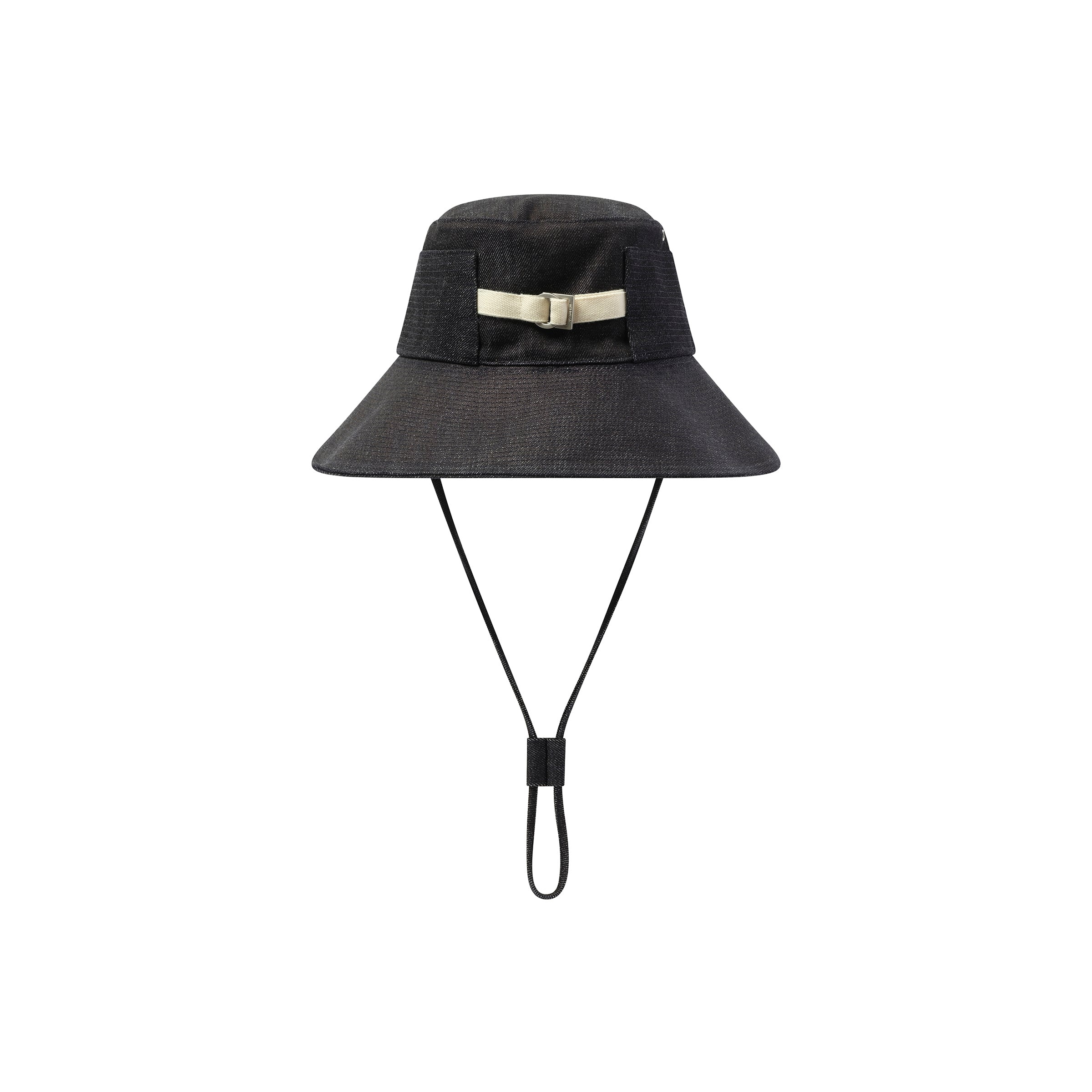 Le Bob Denim Bucket Hat in Navy - 3