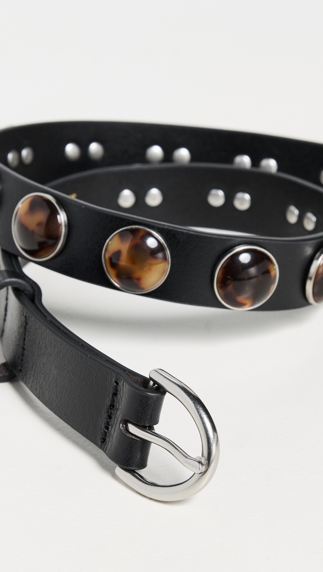 Cabochon Baby Boyfriend Belt - 4