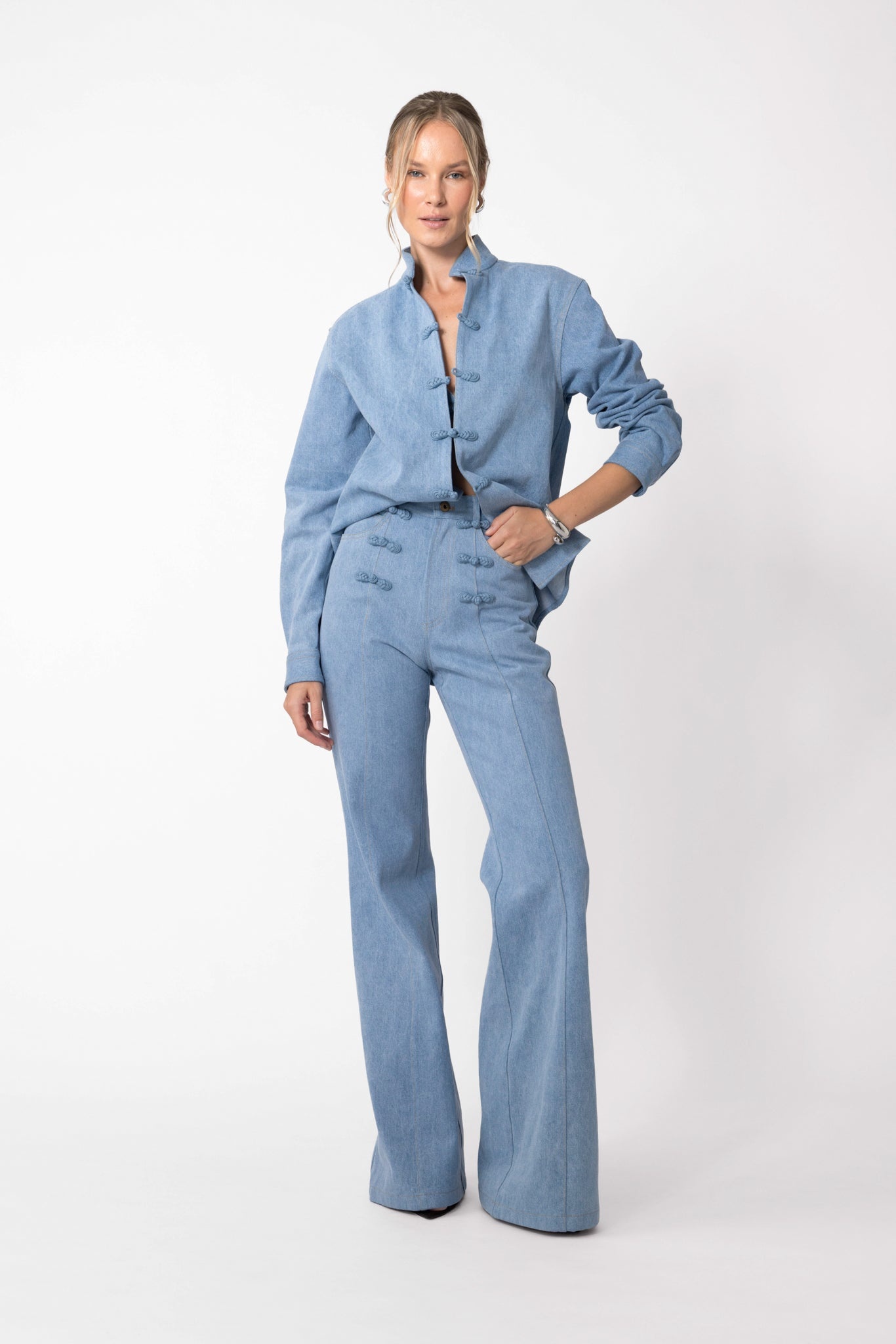 BOBBI DENIM SHIRT - 4