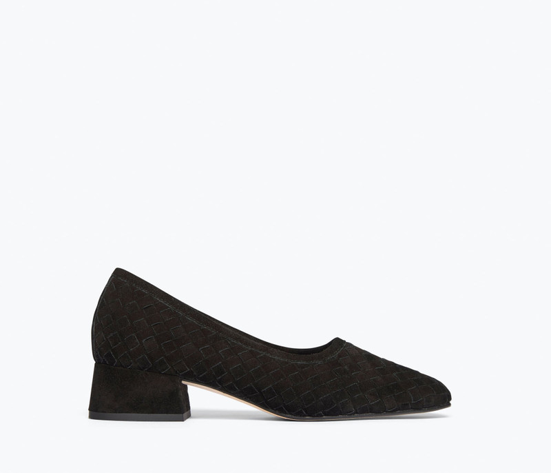 JAYLA WOVEN BALLET HEEL 1