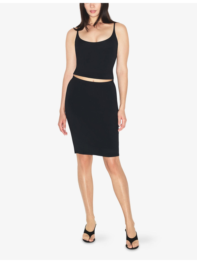 SKIMS Smooth Layers Stretch-Modal Midi Skirt outlook