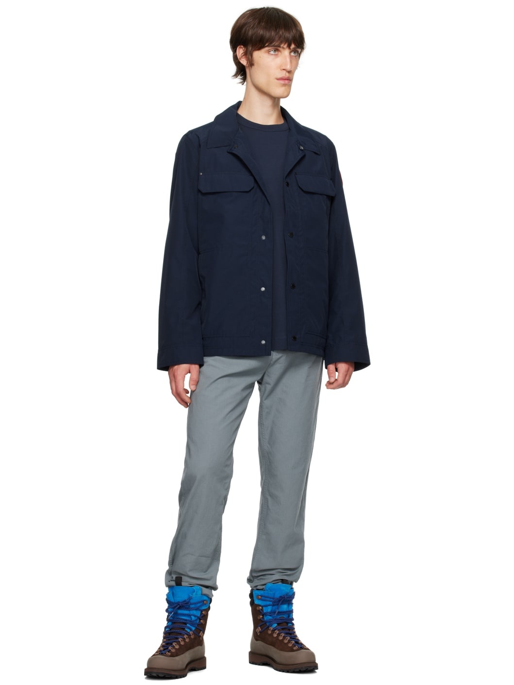 Navy Burnaby Jacket - 5