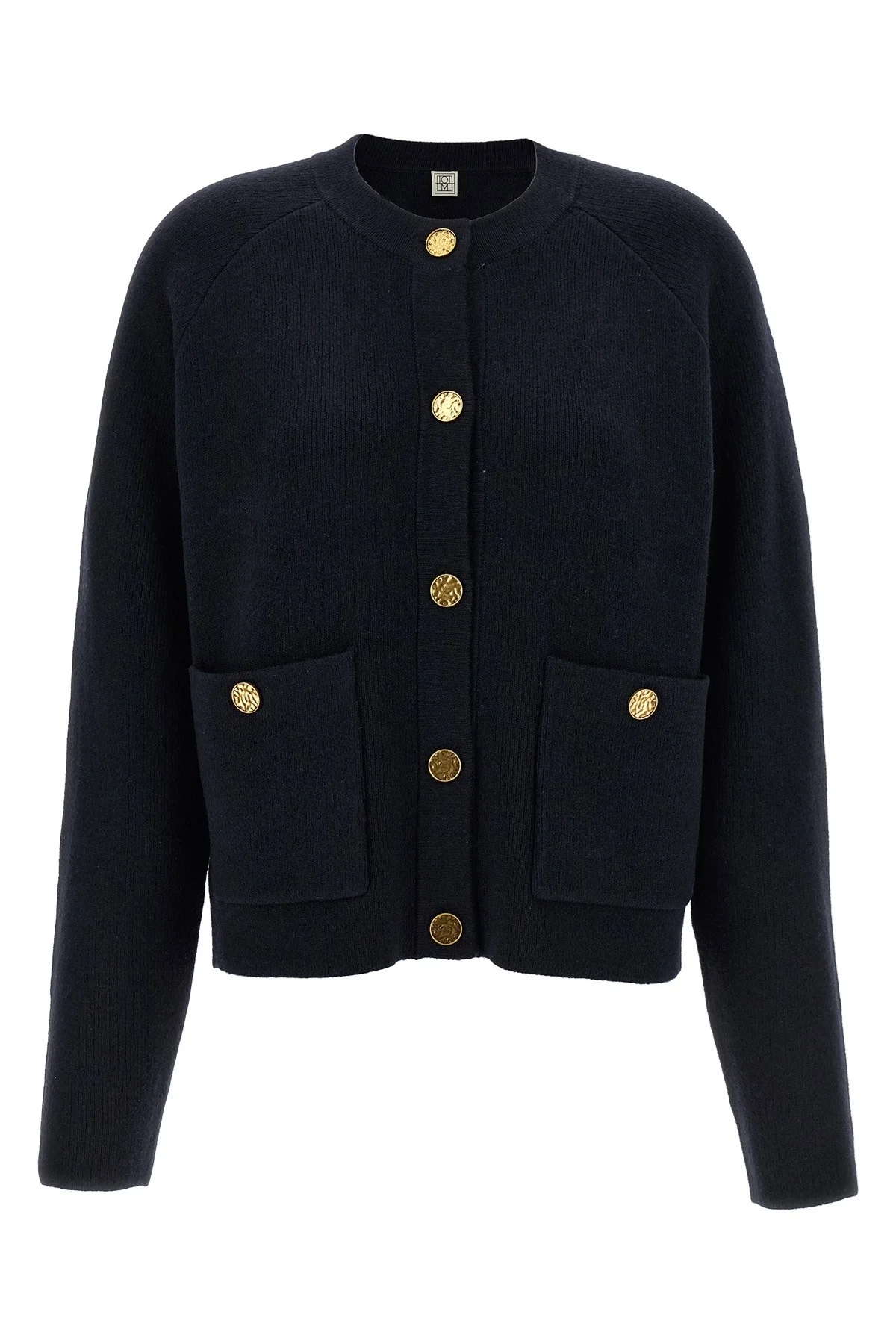 'Hammered Button' cardigan - 1