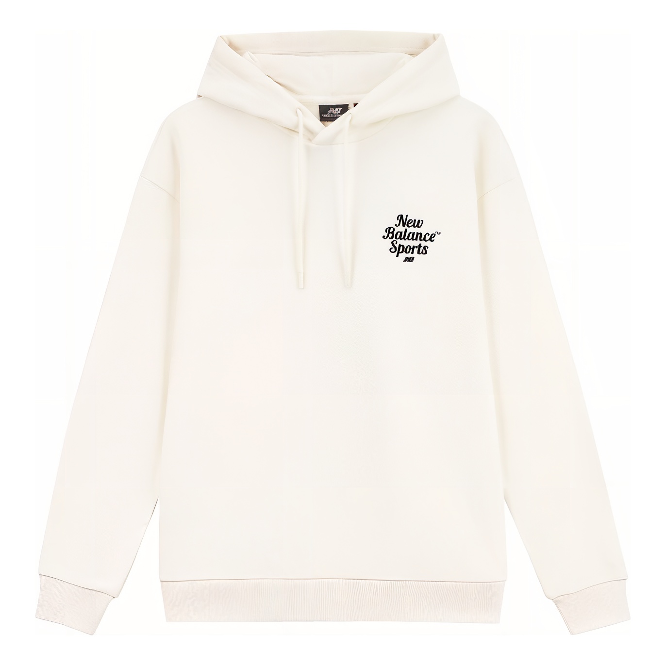 New Balance Sportswear Hoodie 'Cream White Black' 5CD38061-IV - 1